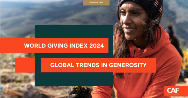 World Giving Index 2024 published, highlighting global trends in generosity